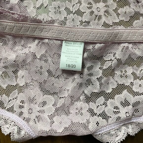 Ashley Stewart Lavender Panties underwear Intimate - Picture 3 of 10